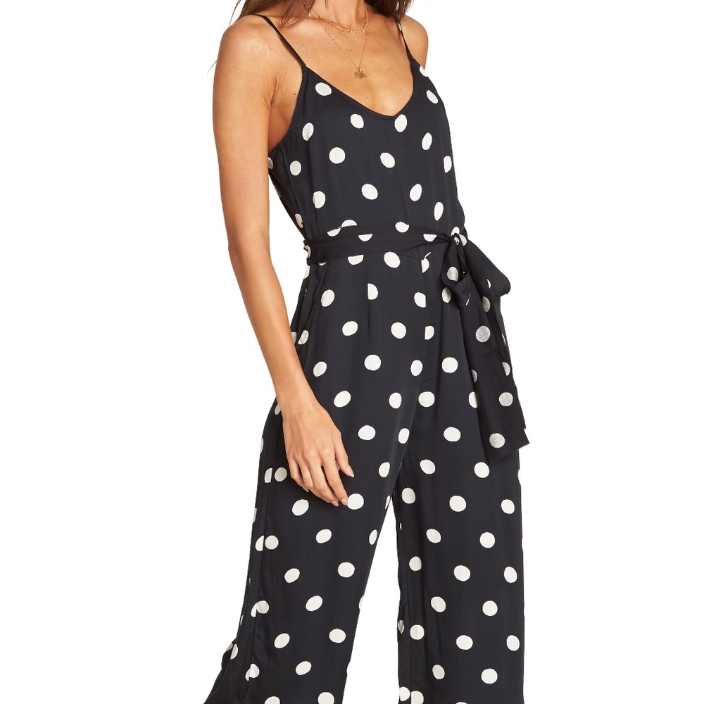 Billabong Polka dot Jumpsuit